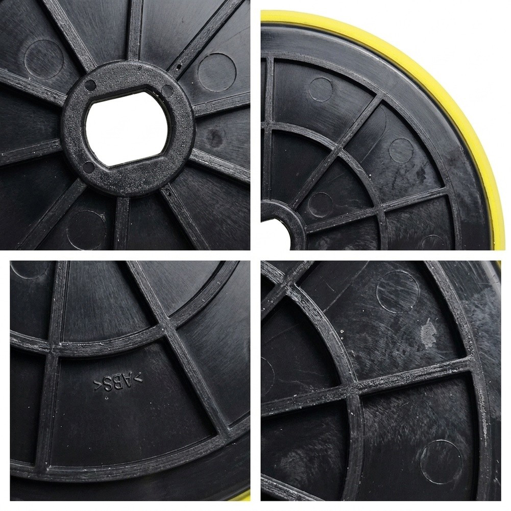 Polish Pad Set Buffer - コードレスバッファー用バッキングパッド 5インチ 127mm 2個セット 頑丈な構造 研磨中の安定性を向上