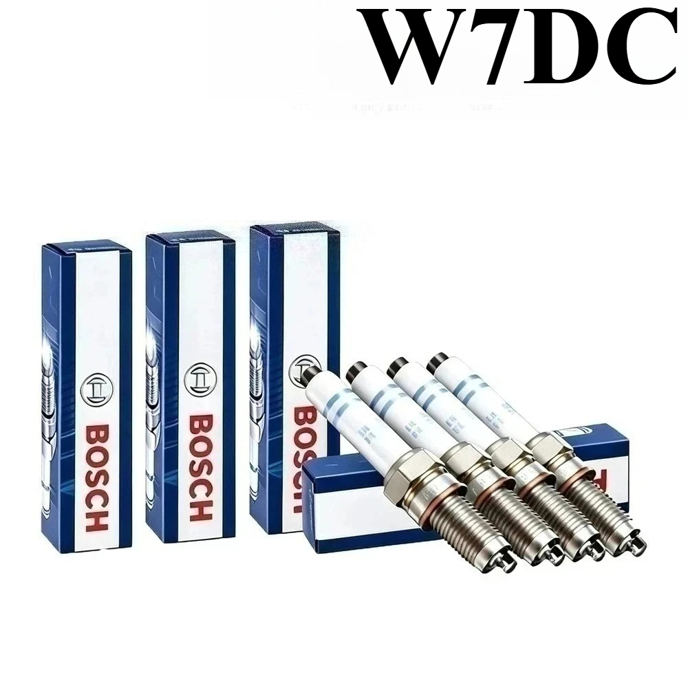 Bosch Spark Plug Copper - ボッシュ耐久性W7DC大型六角銅スパークプラグ高温耐性ヴィンテージバイク小型ガスエンジン