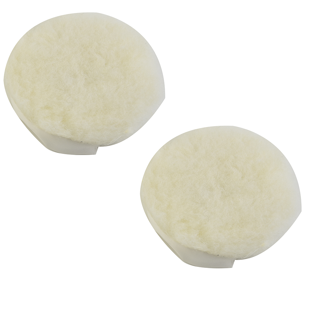 セット バフパッド 125mm バッファー ラムウール ポリ - Polish Pad Set Buffer のレビューと価格